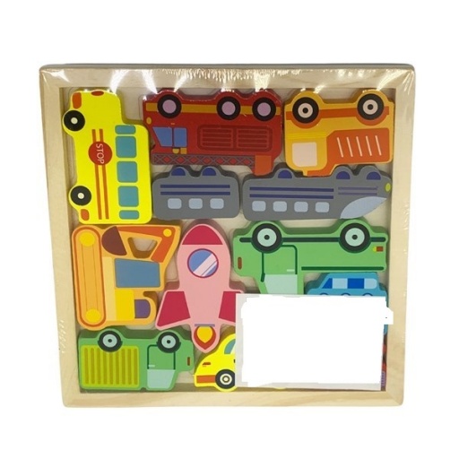 PUZZLE ENCASTRE MADERA SURTIDOS 8962