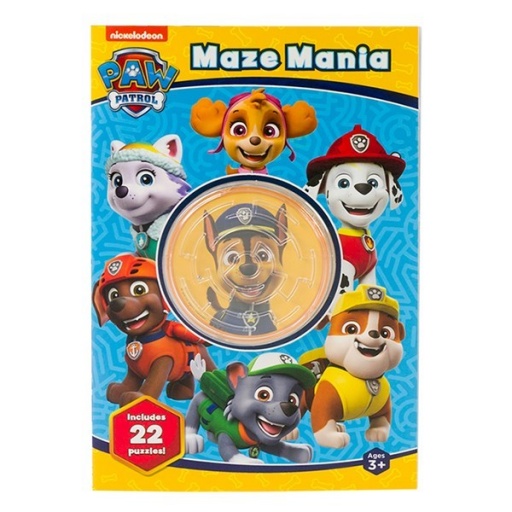 LIBRO ACTIVIDADES LABERINTO PAW PATROL 56796