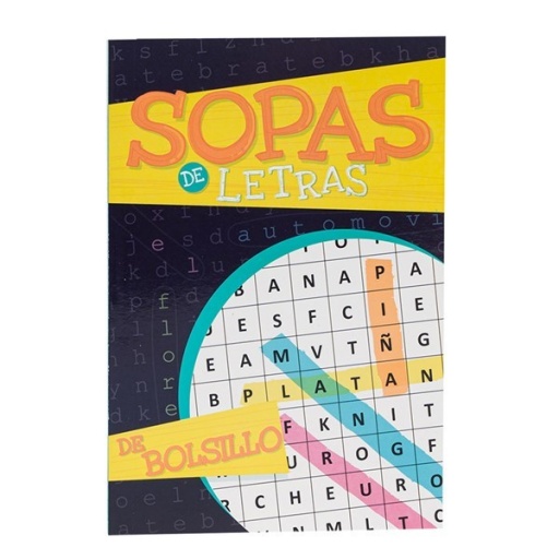 LIBRO ACTIVIDADES SOPA DE LETRAS BOLSILLO37611