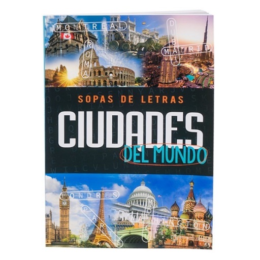 LIBRO ACTIVIDADES SOPA DE LETRAS MUNDO 43384