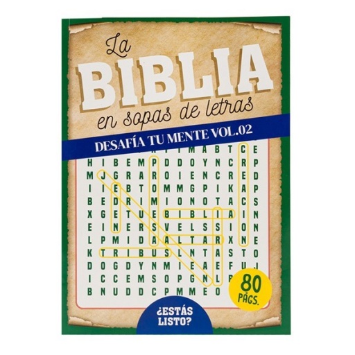 LIBRO ACTIVIDADES SOPA DE LETRAS BIBLIA 78431