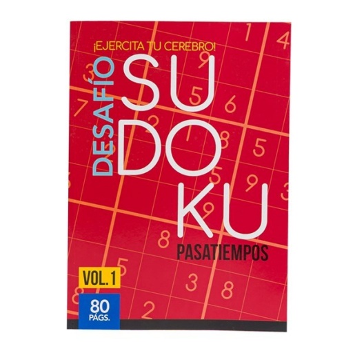 LIBRO ACTIVIDADES SUDOKU 96856