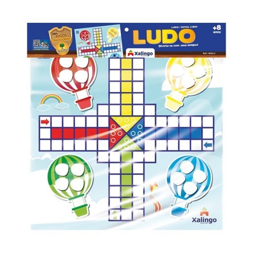 JUEGO MESA LUDO MADERA BOLSA XALINGO 6554.3