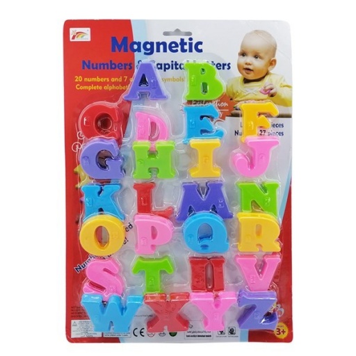 LETRAS MAGNETICAS 26 PIEZAS BC 5870