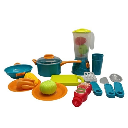 LICUADORA CON SET COCINA 18 PZAS BOLSA 6629