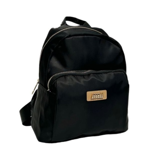 MOCHILA MICROFIBRA NEGRO