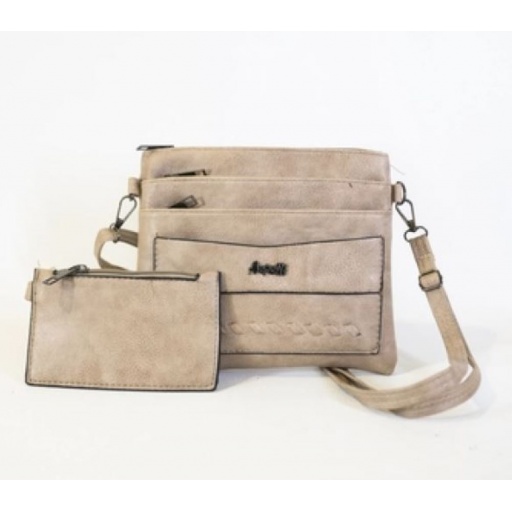 MORRAL VARIOS CIERRES BEIGE