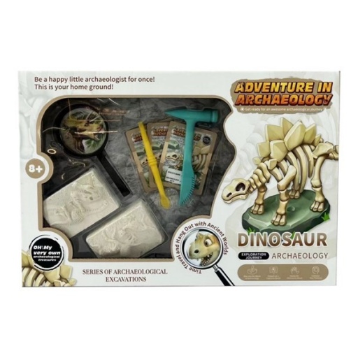 DINOSAURIO FOSILES CON ACCS CAJA 6042