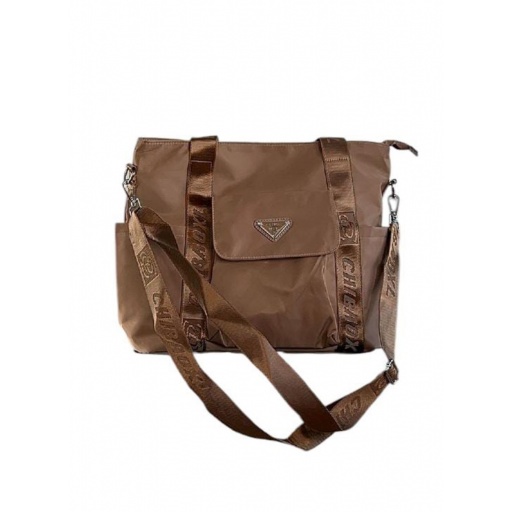 CARTERA DE MICROFIBRA CAMEL