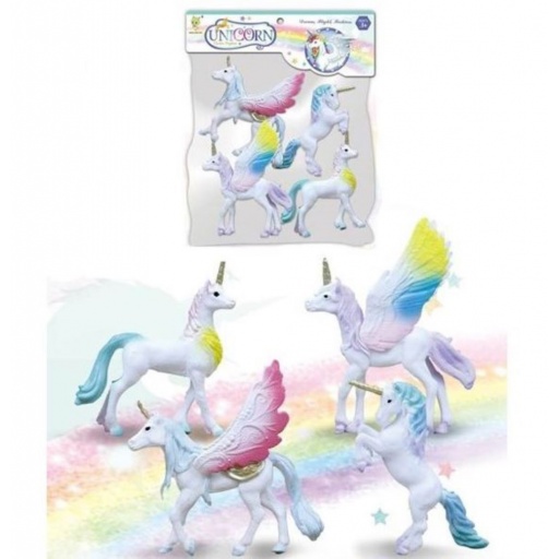 CABALLO UNICORNIO X4 EN BOLSA 7773