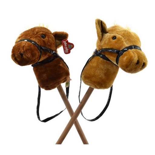 PELUCHE CABALLO CON PALO CON SONIDO PHI PHI TOYS