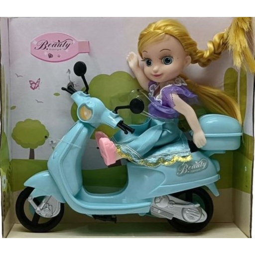 MUECA CHICA CON MOTO EN CAJA 7662