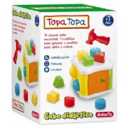 TOPA TOPA CUBO DIDACTICO