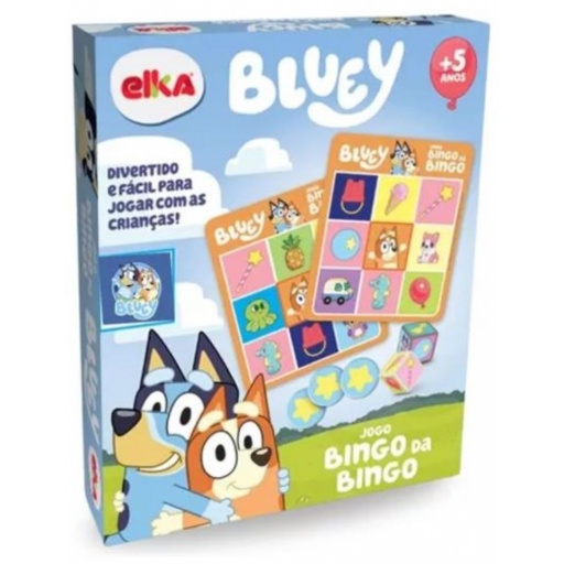 JUEGO DE BINGO BLUEY