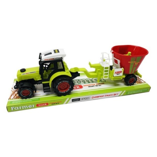 TRACTOR CON MEZCLADORA FORRAJE BURBUJA 7680