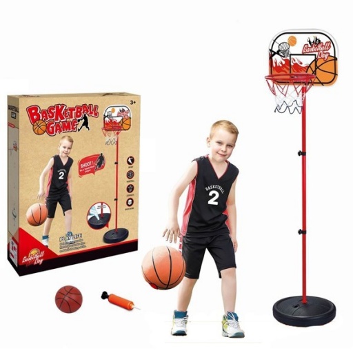 TABLERO BASKET CON PIE PELOTA INFLADOR 7428