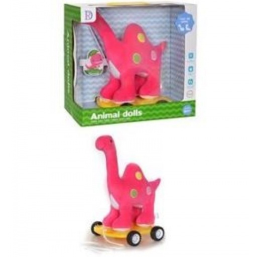 ARRASTRE DINOSAURIO PELUCHE CAJA7450