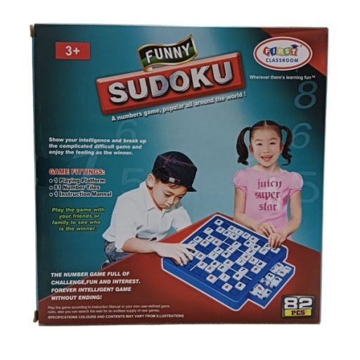 JUEGO MESA SUDOKU 82 PIEZAS EN CAJA 7586