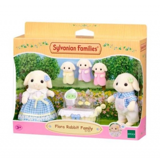 SYLVANIAN FAMILIES FAMILIA CONEJO FLORA