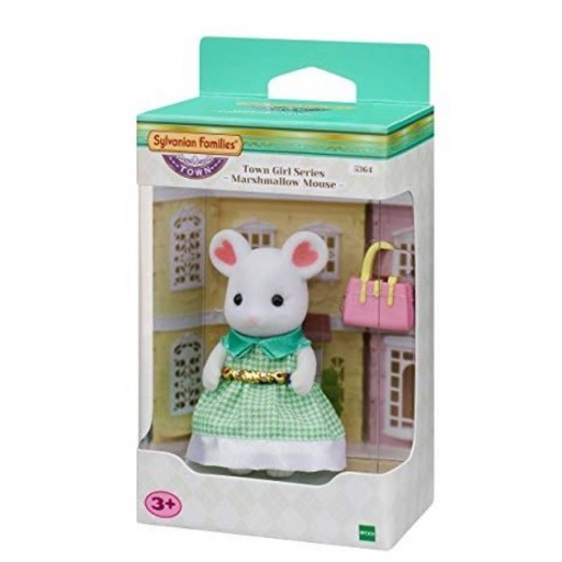 SYLVANIAN FAMILIES TOWN GIRL MARSHMALLOW MOUSE