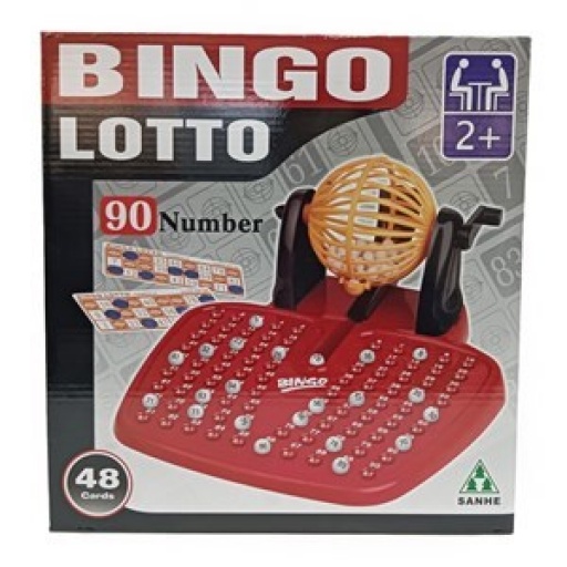 JUEGO MESA BINGO 90 BOLILLAS 48 CART 7534