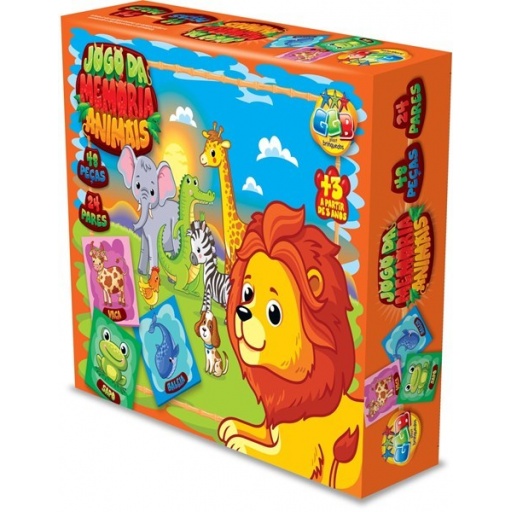 JUEGO MESA MEMORIA ANIMALES GB 115