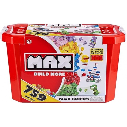 MAX CAJA RECREATIVA CON 759 PCS