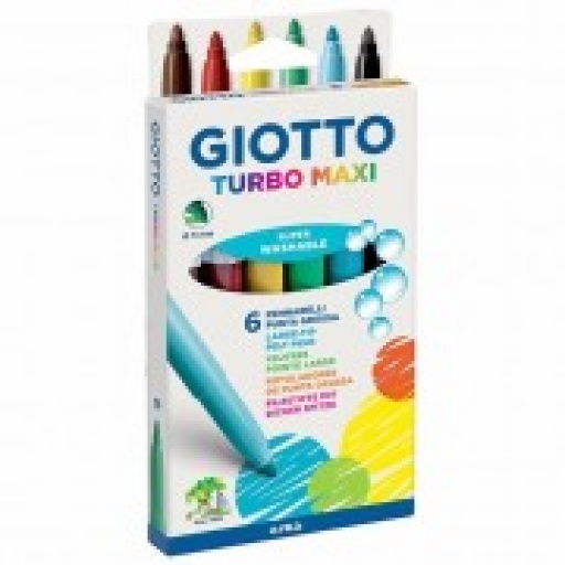 Marcador Giotto Grueso X 6