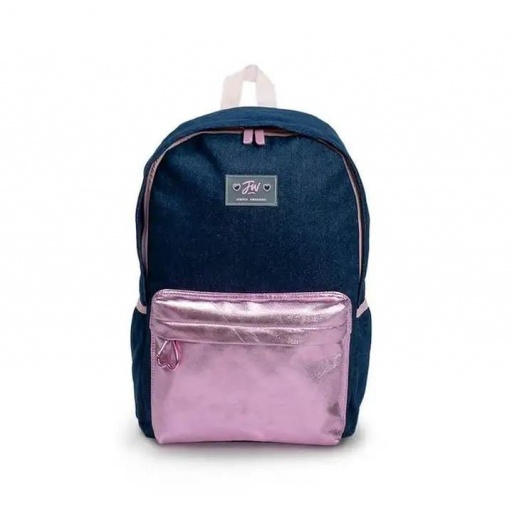 MOCHILA DENIM SHINE FUN WORLD