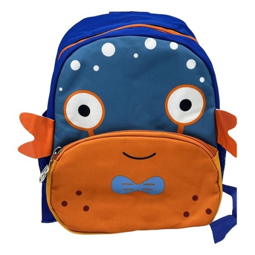 MOCHILA INFANTIL LONA DISEO BOLSILLO FRONTAL 0982