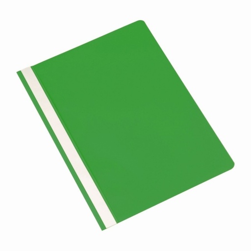 Carpeta Tapa Transparente A4 Verde