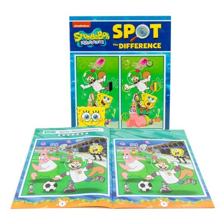 LIBRO ACTIVIDADES SPOT BOB ESPONJA 56932