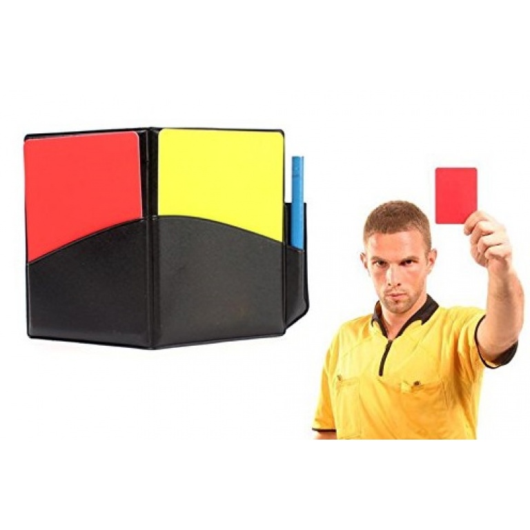 SET TARJETA ARBITRO PARA FUTBOL