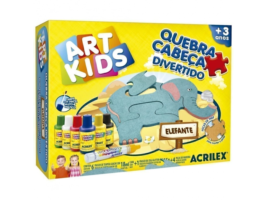 Acrilex Arma y Pinta Elefante  40019