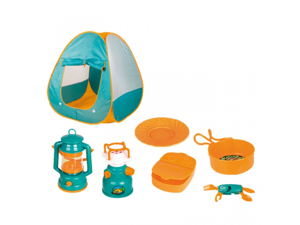 CARPA Y KIT DE CAMPING CARPA 7 PIEZAS