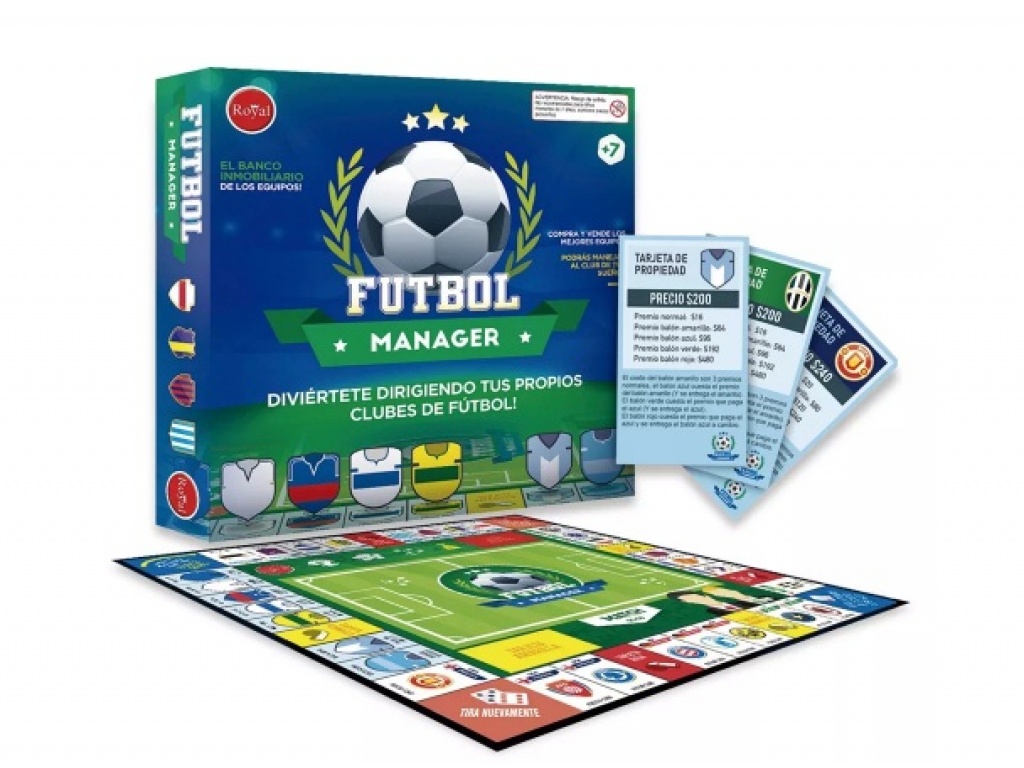 Juego de Mesa Futbol Manager Royal