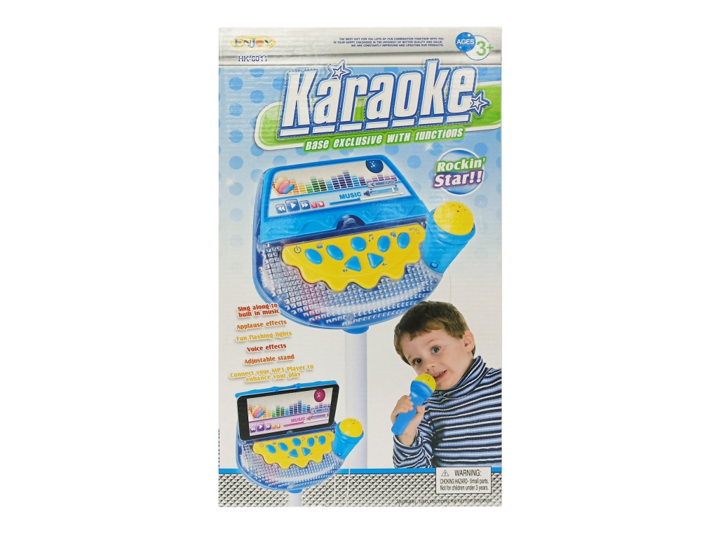 MICROFONO KARAOKE LUZ MP3