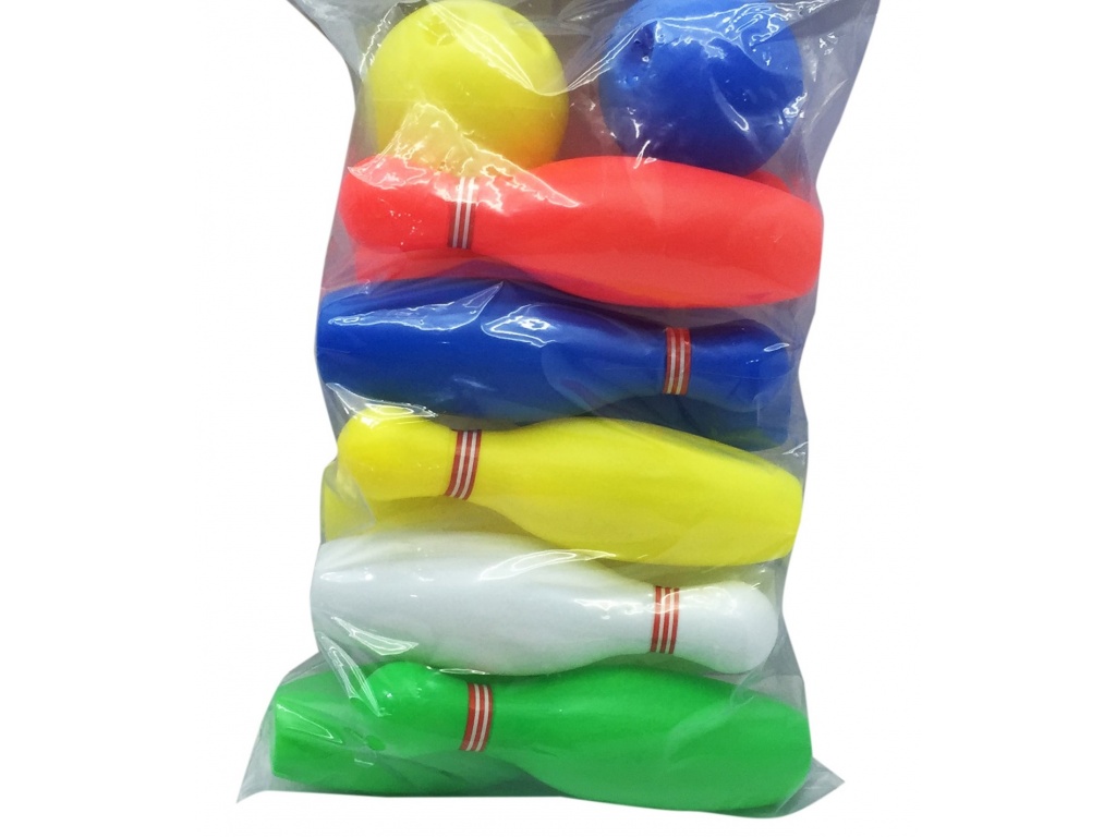 BOWLING 12 PIEZAS BOLSA PVC