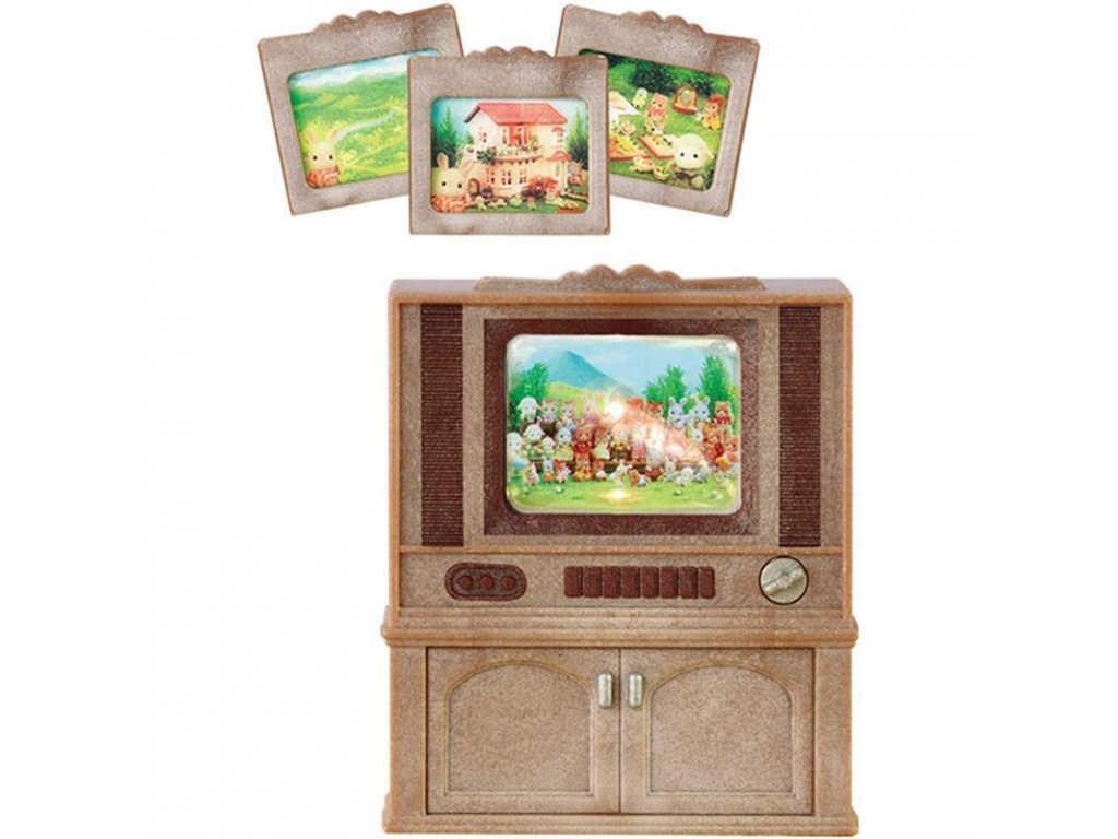 SYLVANIAN FAMILIES DELUXE TV SET