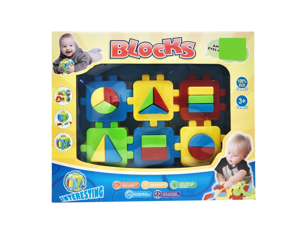 BLOCKS 36 PIEZAS VARIAS FORMAS