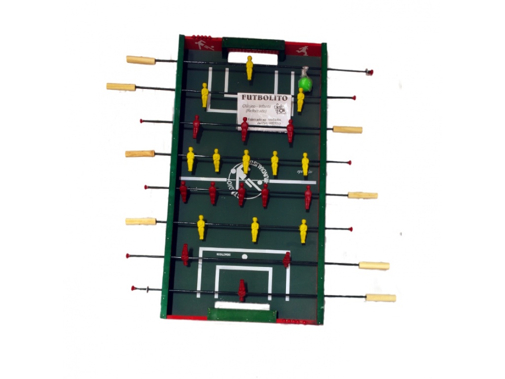 FUTBOLITO MADERA SIN PATAS