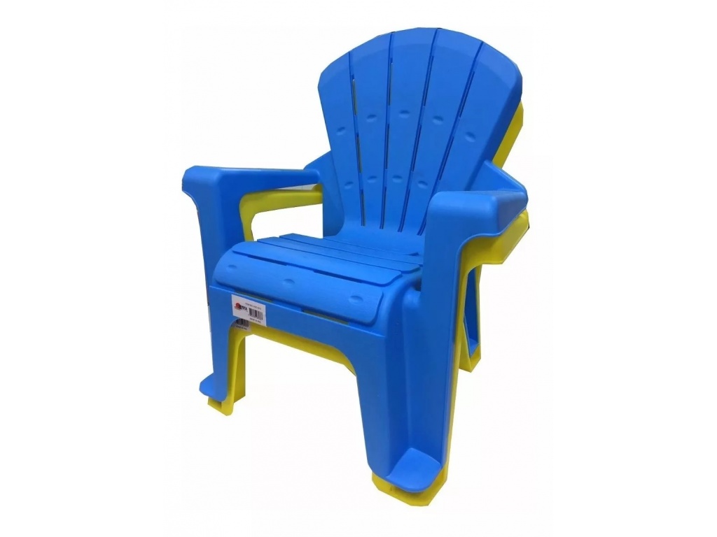 SILLA PVC INFANTIL TIPO SILLON CON POSABRAZO