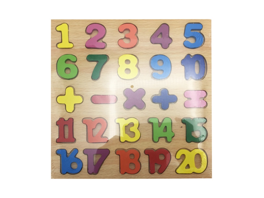 ENCASTRE MADERA LETRAS Y NUMEROS madera