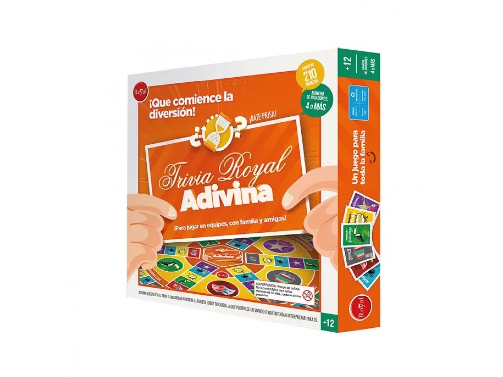 Juego de caja Trivia Adivina Royal