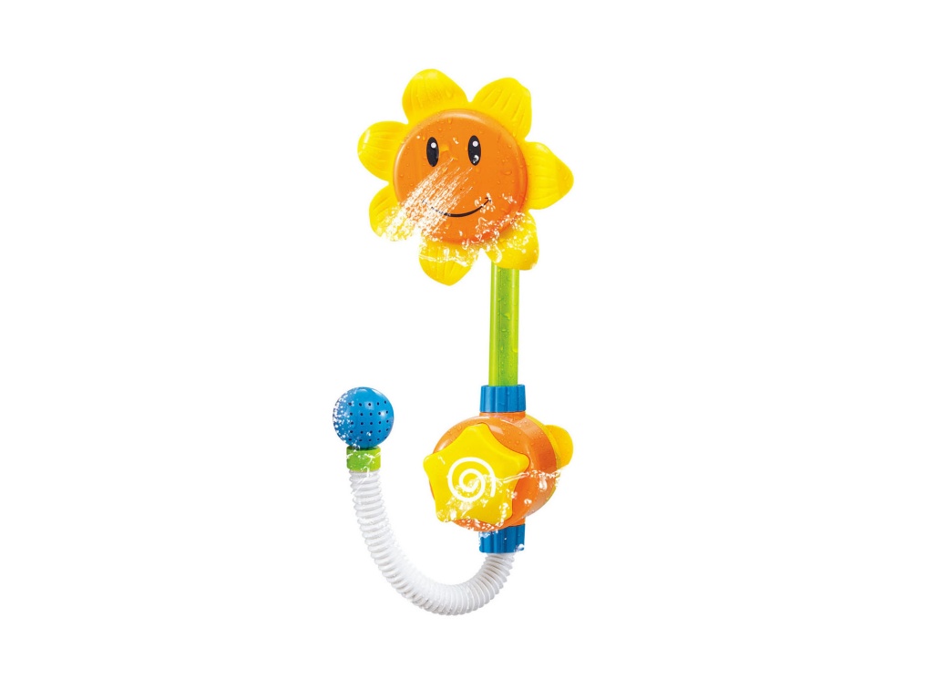 JUEGO DE DUCHA BAITO INTERACTIVO FLOR PARA BEBES