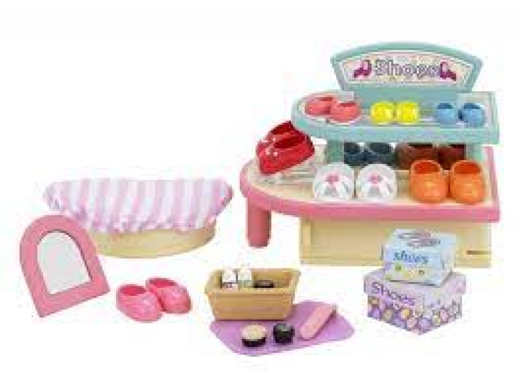 SYLVANIAN FAMILIES SET DE ACCESORIOS DE ZAPATERIA