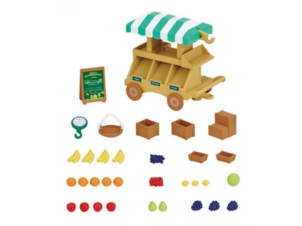 SYLVANIAN FAMILIES STAND DE FRUTAS