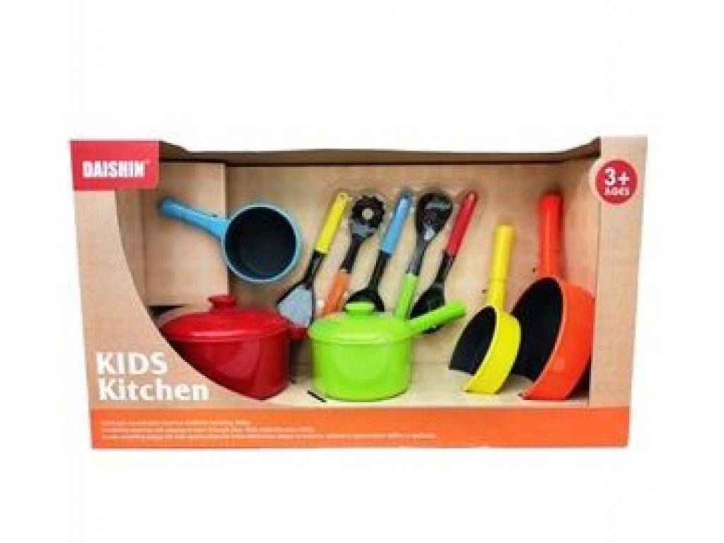 SET COCINA 10 PCS PLASTICO EN