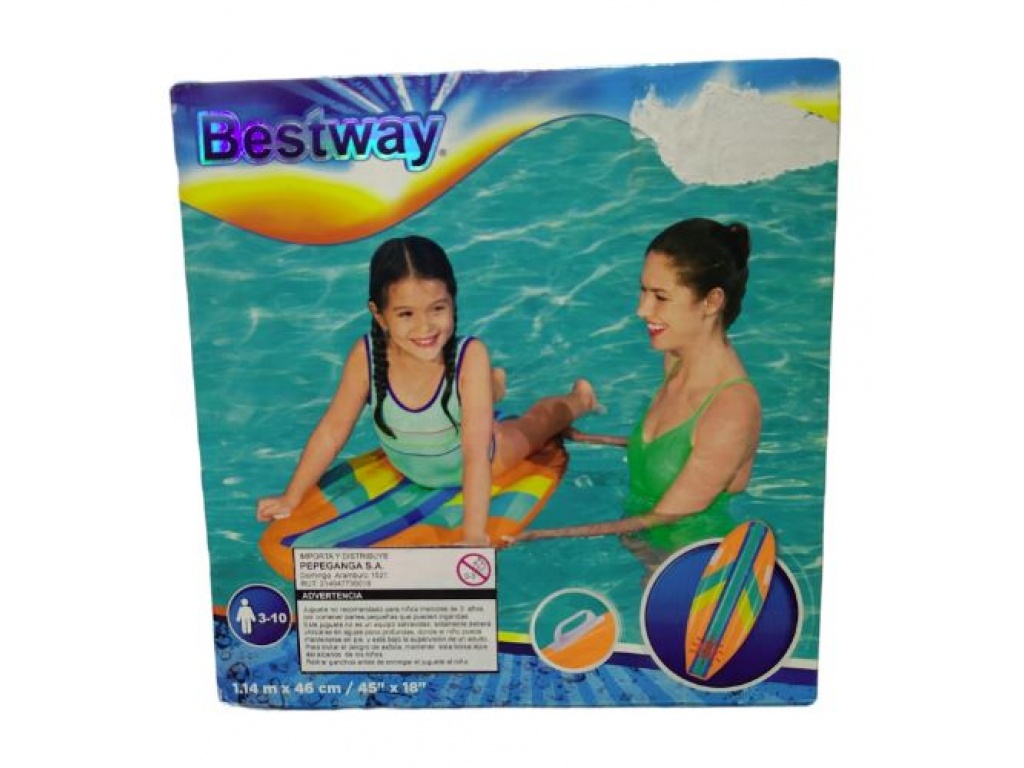 INFLABLE COLCHONETA TABLA SURF BESTWAY 2046