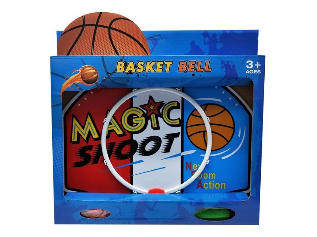 TABLERO BASKET PARA PARED PELOTA PLASTICO